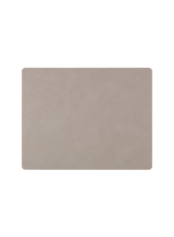 Linddna placemat 35x45 square light grey
