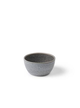 Bitz bowl 10cm grijs/glanzend grijs