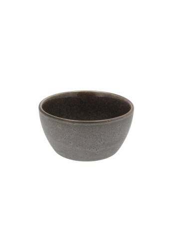 Bitz bowl 12cm grijs/glanzend grijs
