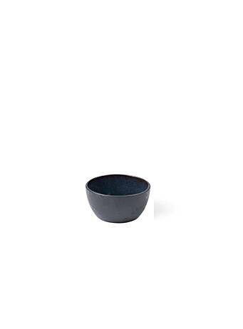 Bitz bowl 10cm zwart/glanzend donkerblauw
