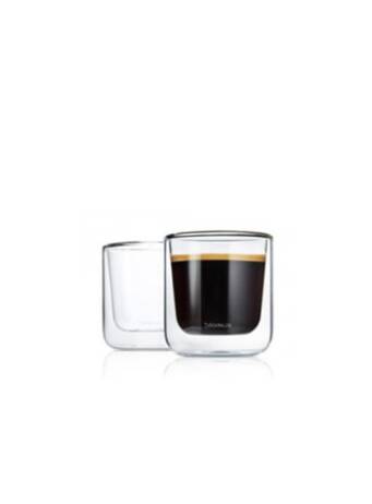 BLOMUS koffie glazen, set van 2 "Nero"